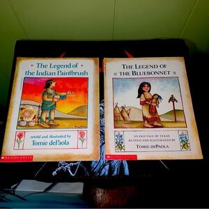 THE LEGEND OF THE BLUEBONNET AND THE LEGEND OF THE INDIAN PAINTBRUSH SCHOLASTIC